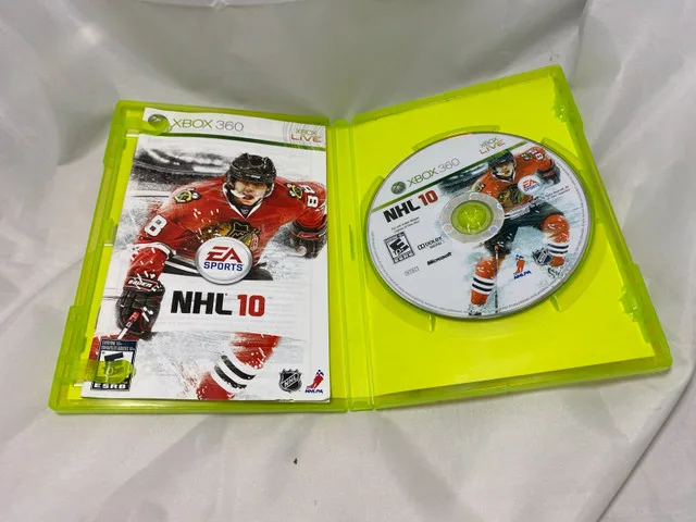 NHL 10 - Microsoft Xbox 360 - Complete In Box CIB image indicator(3)