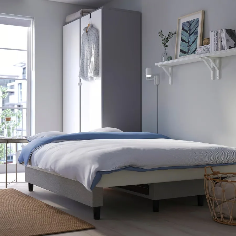 IKEA ALVDALEN Sofabed – Knisa Gray-Beige image indicator(2)