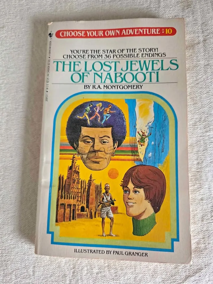Lost Jewels of Nabooti CYOA #10 Montgomery 1981 thumbnail