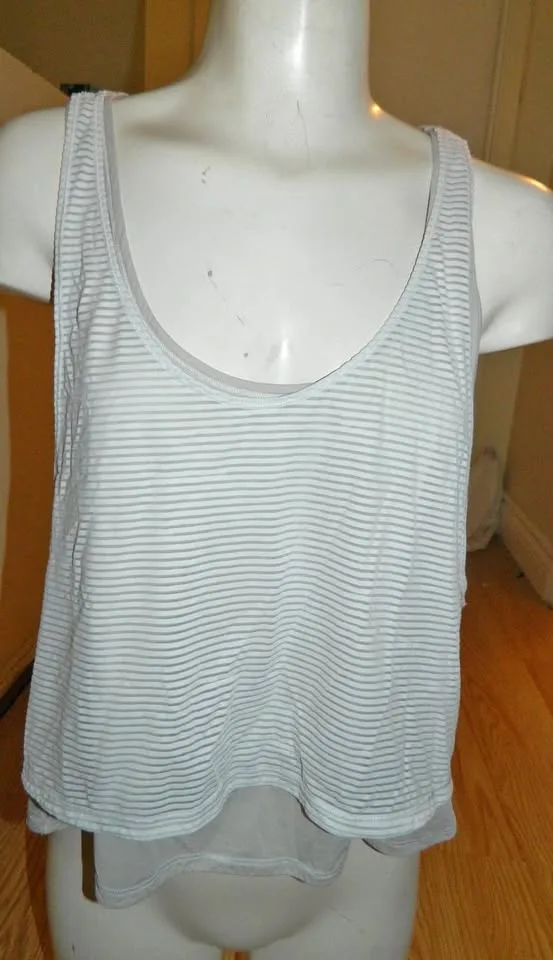 LULULEMON LEAN IN TANK?...size 6...VGUC-EUC.. thumbnail