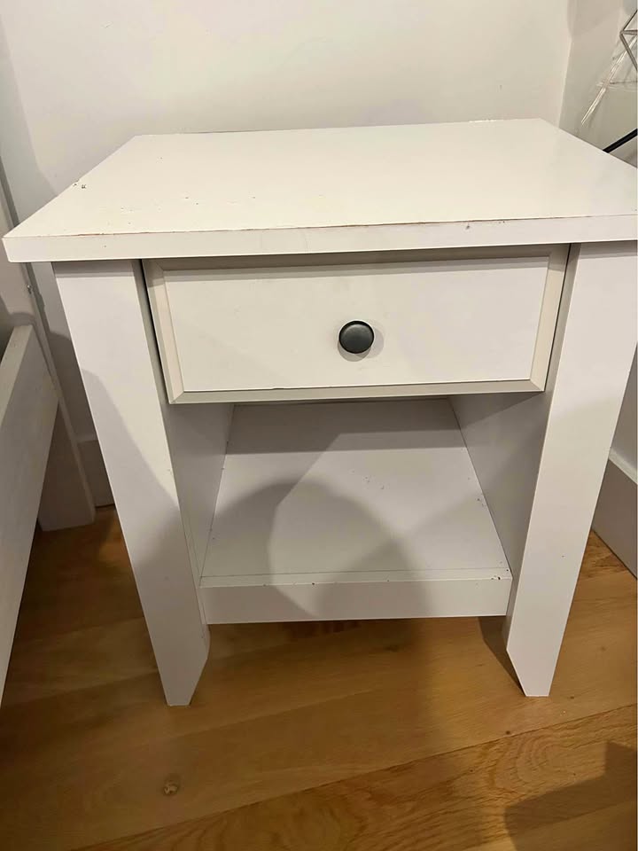 White Nightstand - MUST GO BY 10/32