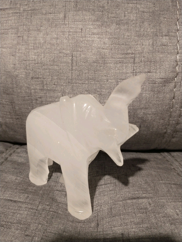 Onyx Stone Elephant - photo 3