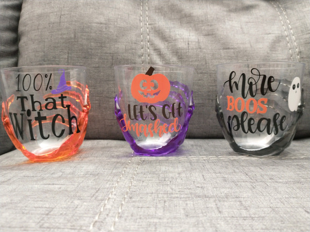 Funny Halloween Cups