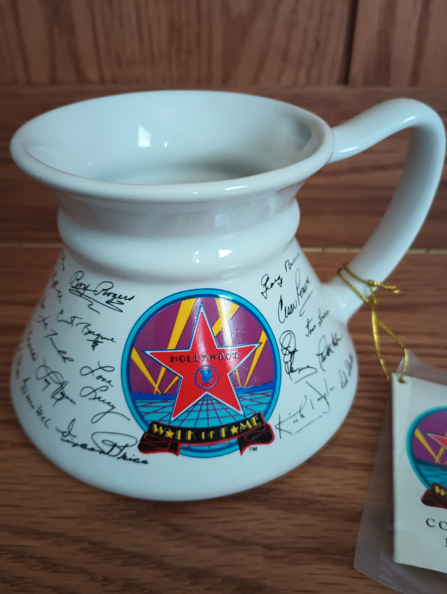 Vintage Hollywood Walk of Fame Mug