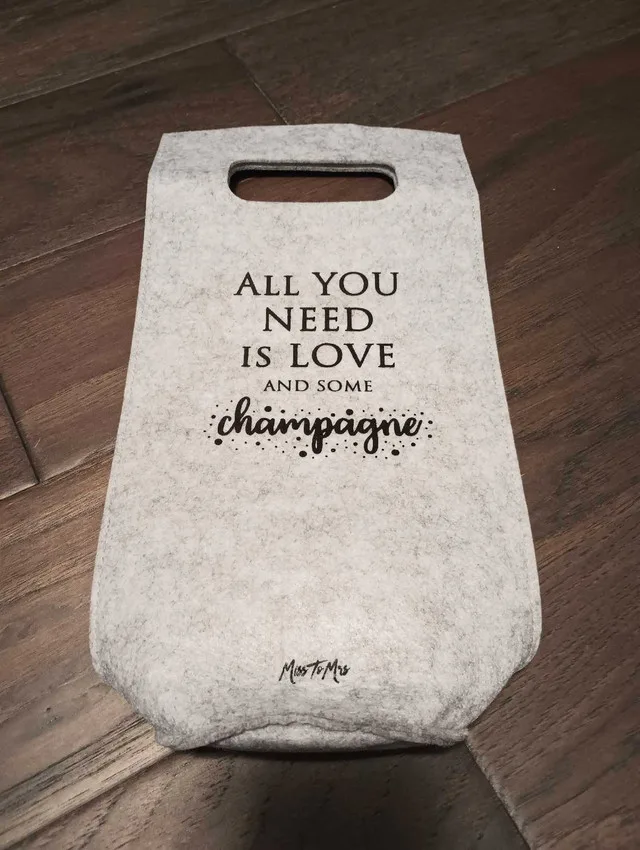 Champagne Bottle Bag