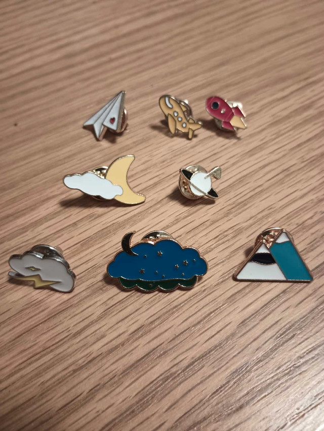 Travel/ Sky Pins: 2 for $1