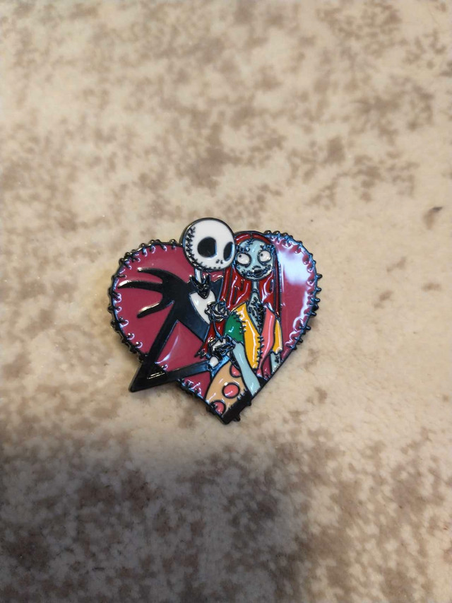 Jack and Sally Pin