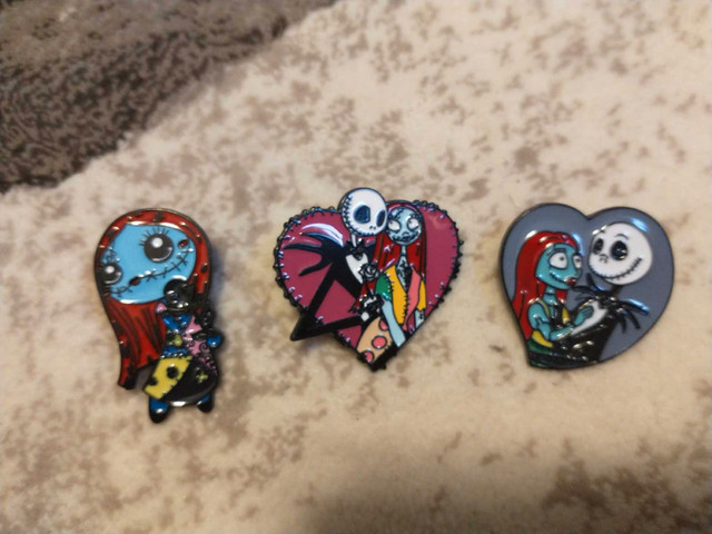 Nightmare Before Christmas Pins