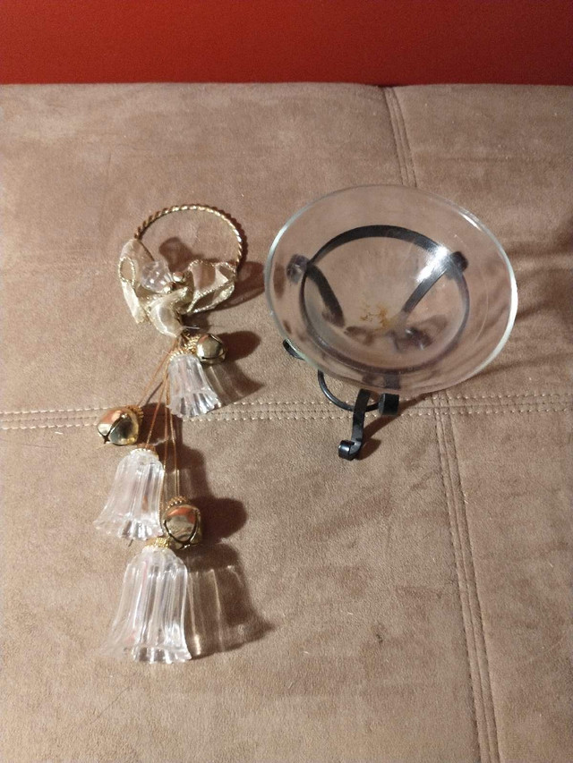 Decorative Bells and Candle Holder