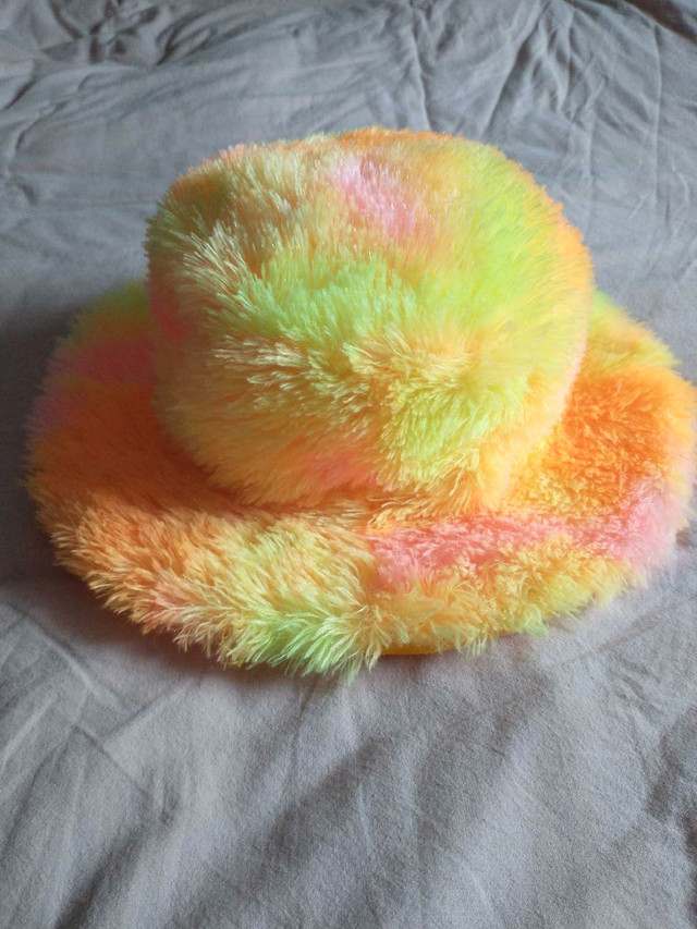 Bright Fuzzy Hat!