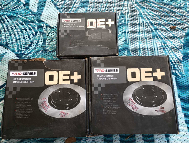 NEW Brake Pads and Rotors