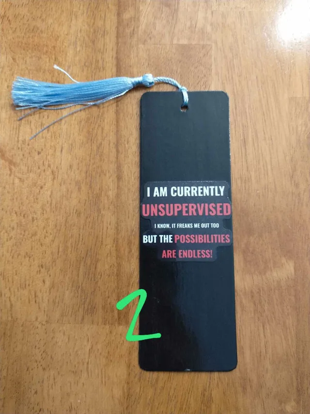 Handmade Sarcastic Bookmarks image indicator(5)