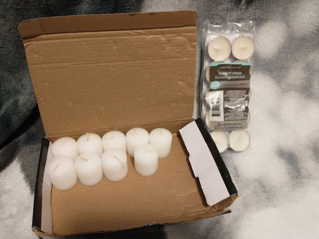 24 Rose Gold Candle Holders and Candles - photo 5
