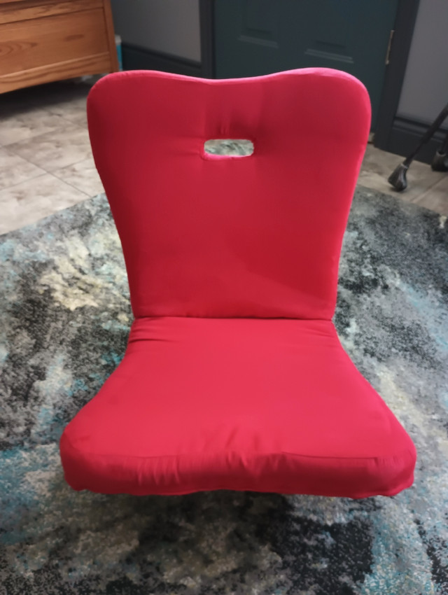 Gaming Floor Chair with Adjustable Back