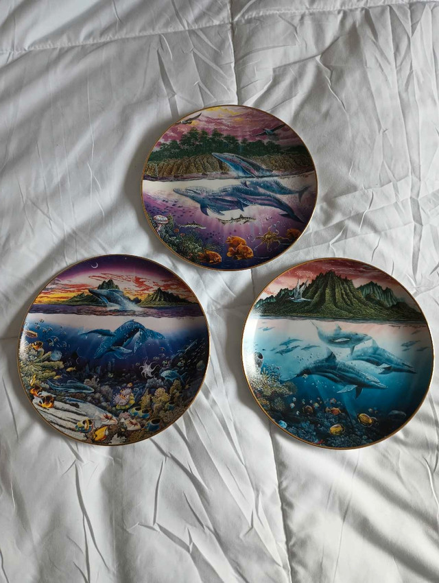 Marine Wildlife Plates