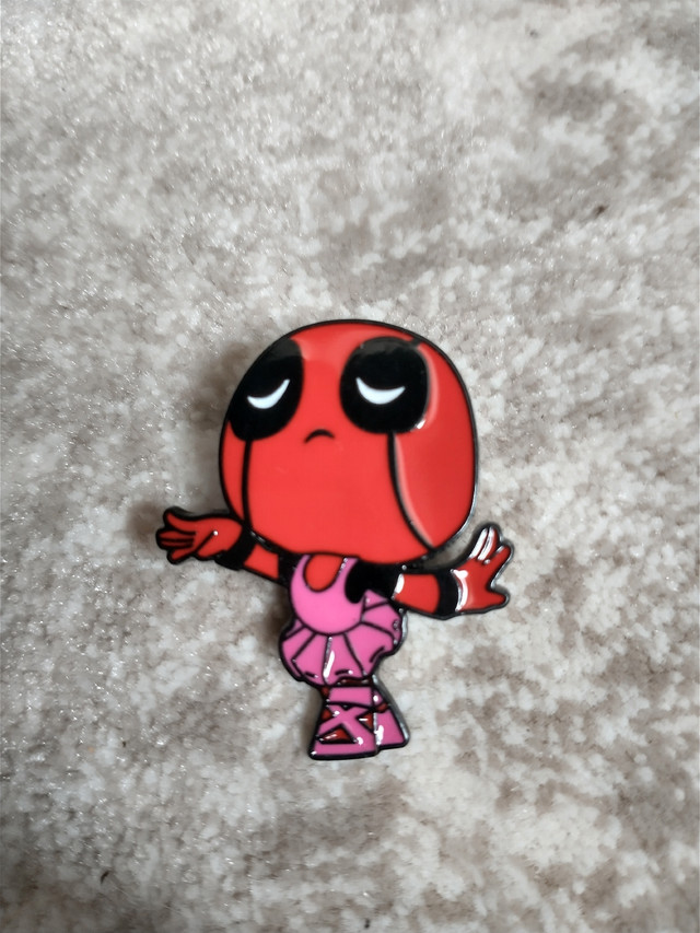Deadpool Ballerina Pin