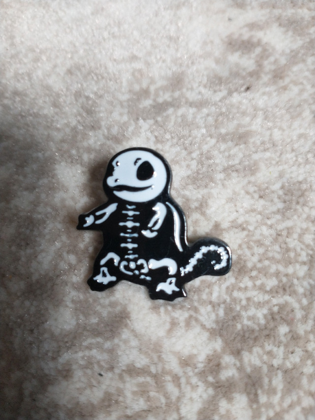 Squirtle Skelton Pin
