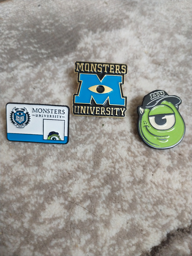 Monsters Inc Pins