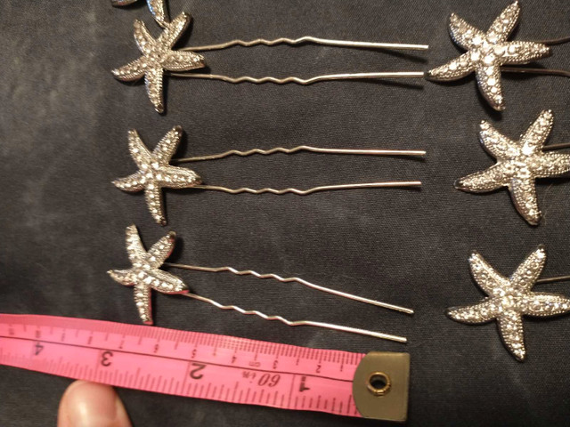 Starfish Theme Hairpins - photo 2