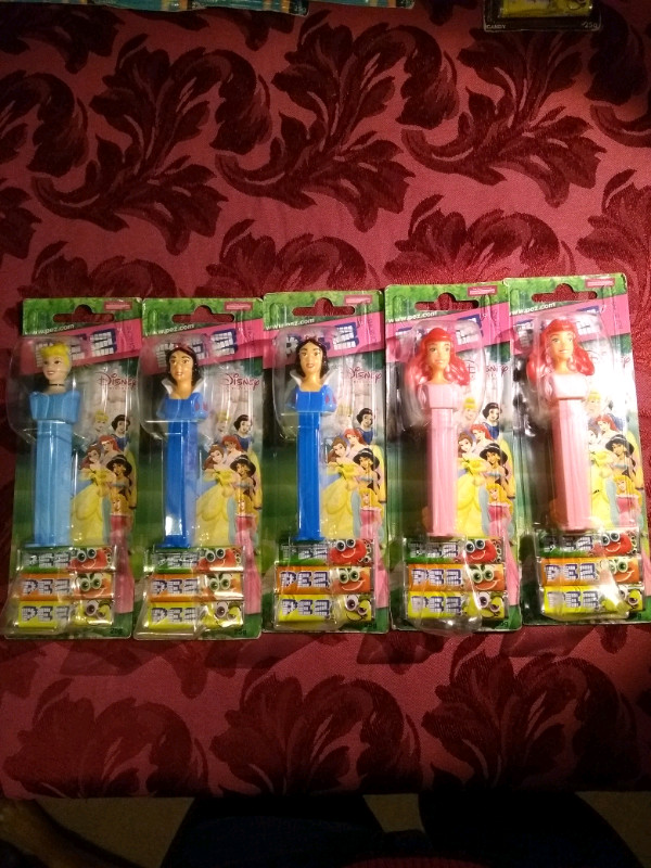 Disney Princess Pez Dispensers