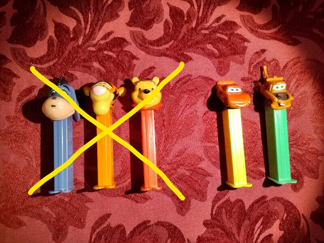 Cars Pez Dispensers