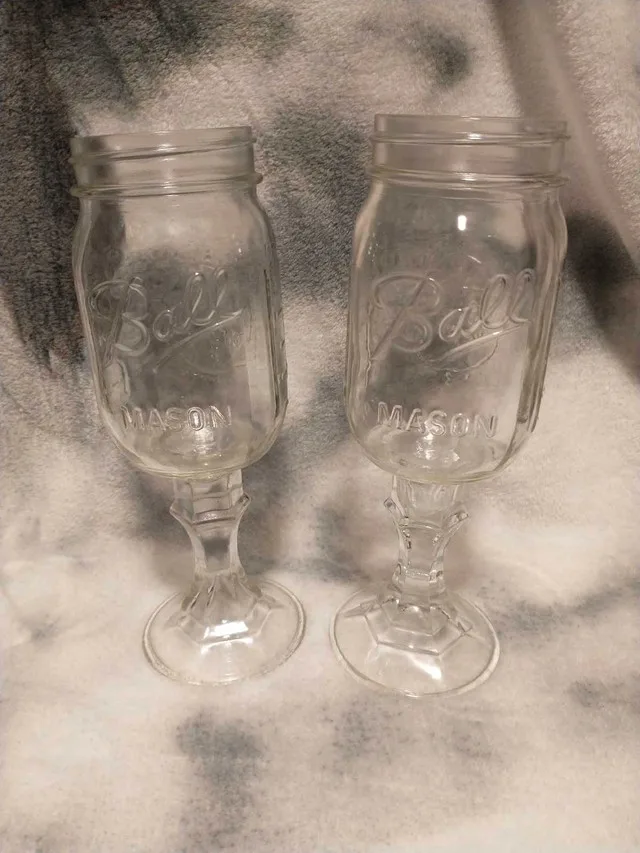 Classy Mason Jar Glasses