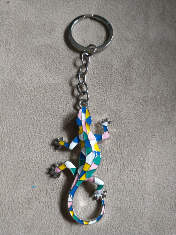 Gecko/ Lizard Keychain