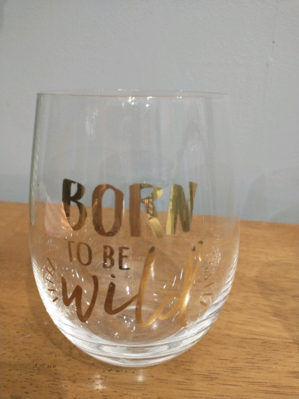 Born to be Wild - Stemless Wine Glasses - photo 2