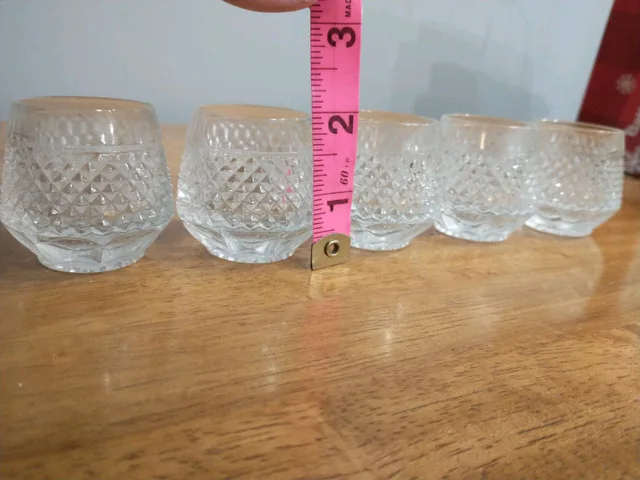 5 Crystal Shot Glasses image indicator(2)