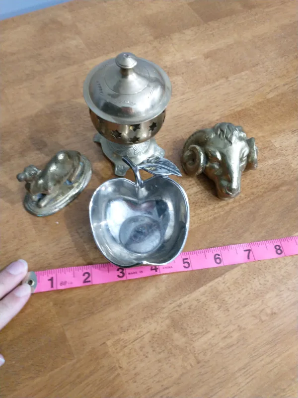 Brass and Silver Trinkets/ Paperweights image indicator(5)