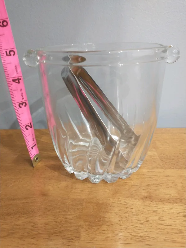 Small Glass Ice Bucket image indicator(2)