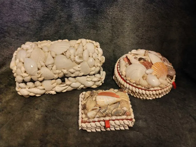 Shell Jewelry Boxes