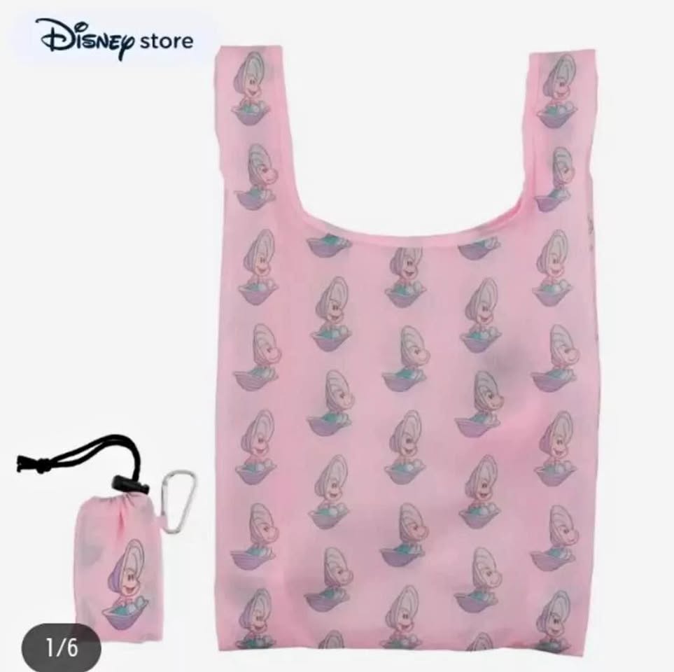 BNWT Disney Japan Alice Shopping Bag with Carabiner