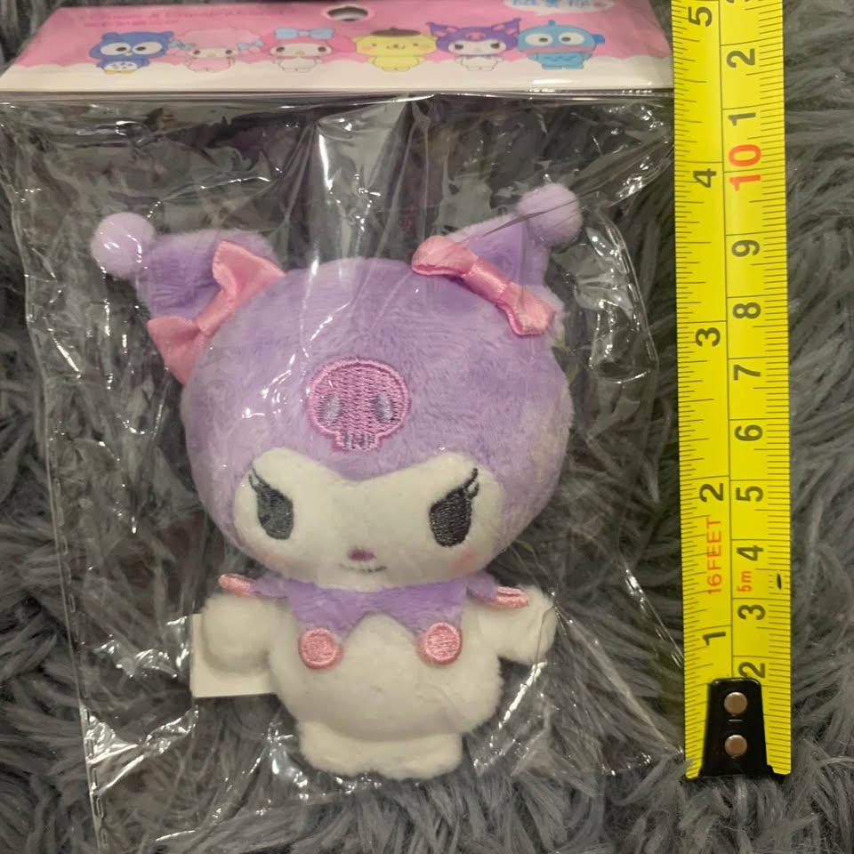BNIB 10cm Sanrio Kuromi Cheek x cheek Magnet Plush - photo 5