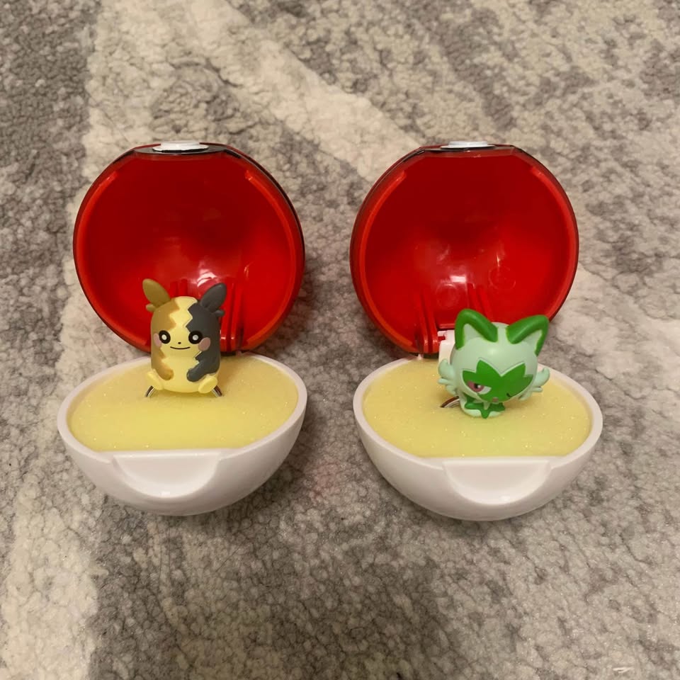 BN Japan Bandai Pokemon Ring Vol.7 - Sprigatito/Morpeko - photo 3