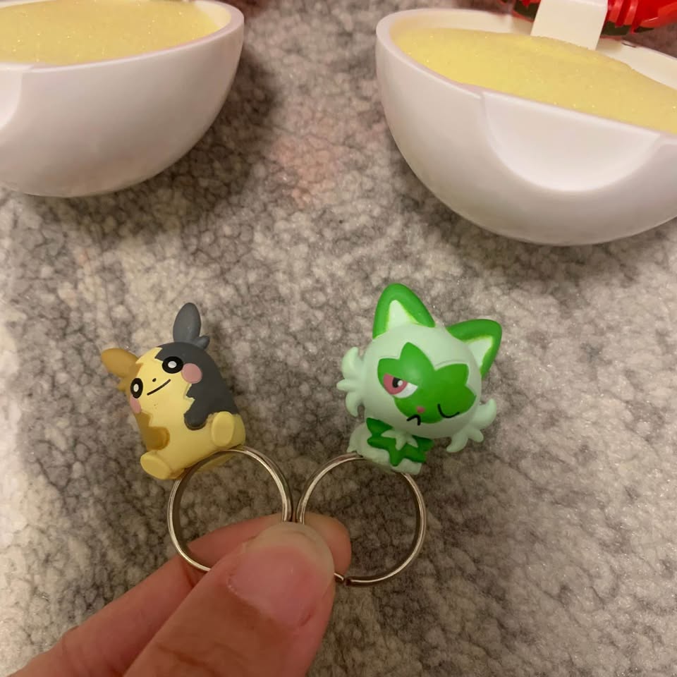 BN Japan Bandai Pokemon Ring Vol.7 - Sprigatito/Morpeko - photo 4