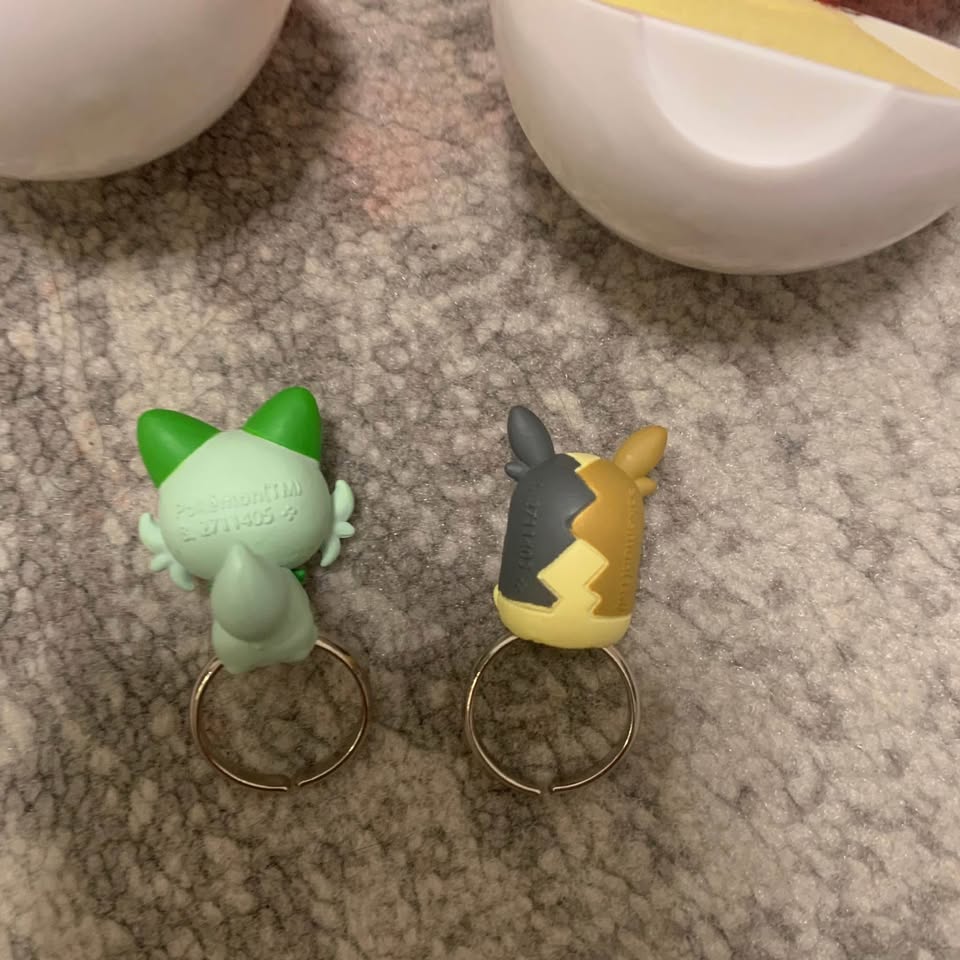 BN Japan Bandai Pokemon Ring Vol.7 - Sprigatito/Morpeko - photo 5