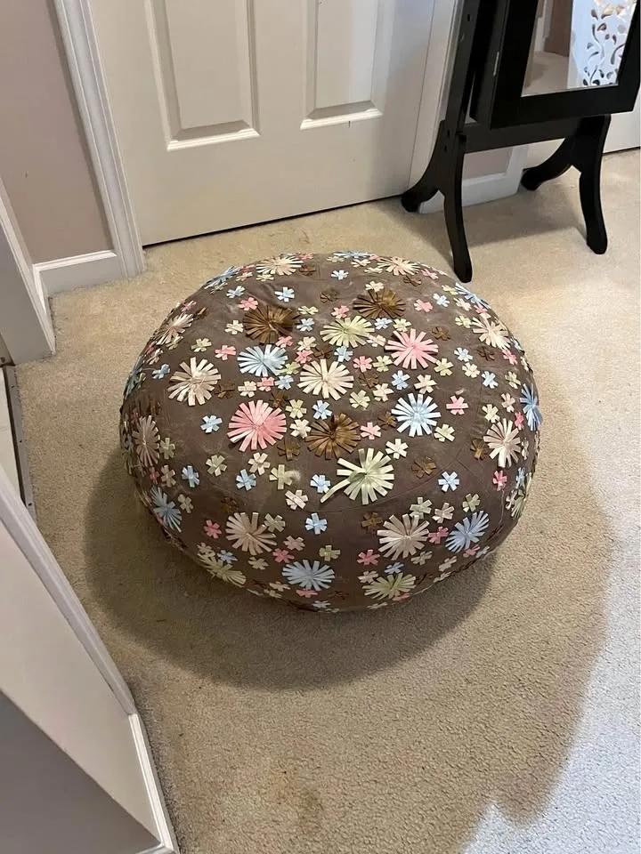 Lovely Fabric Stool thumbnail