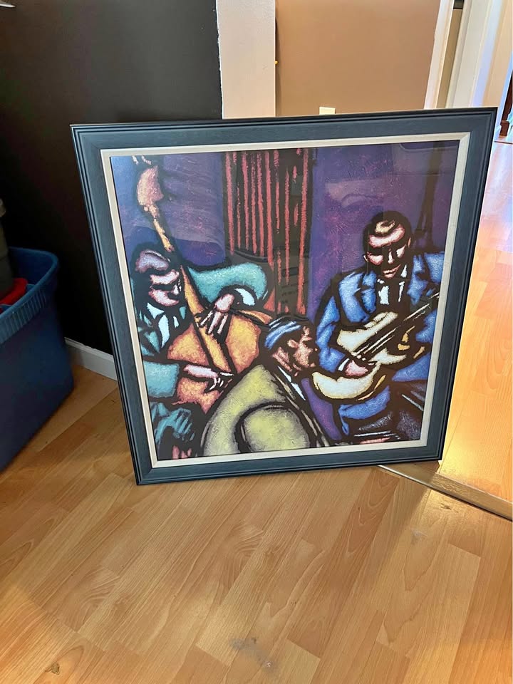 Framed Jazz Time Print