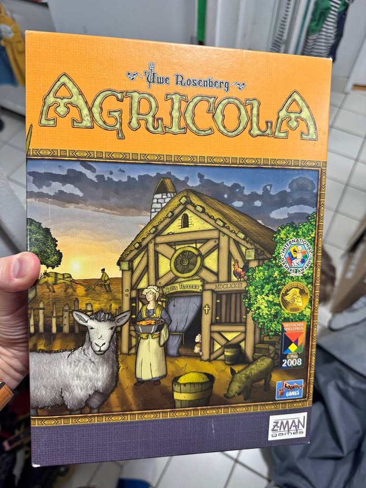 Agricola — Z-Man Games (orange box, 2008 art)