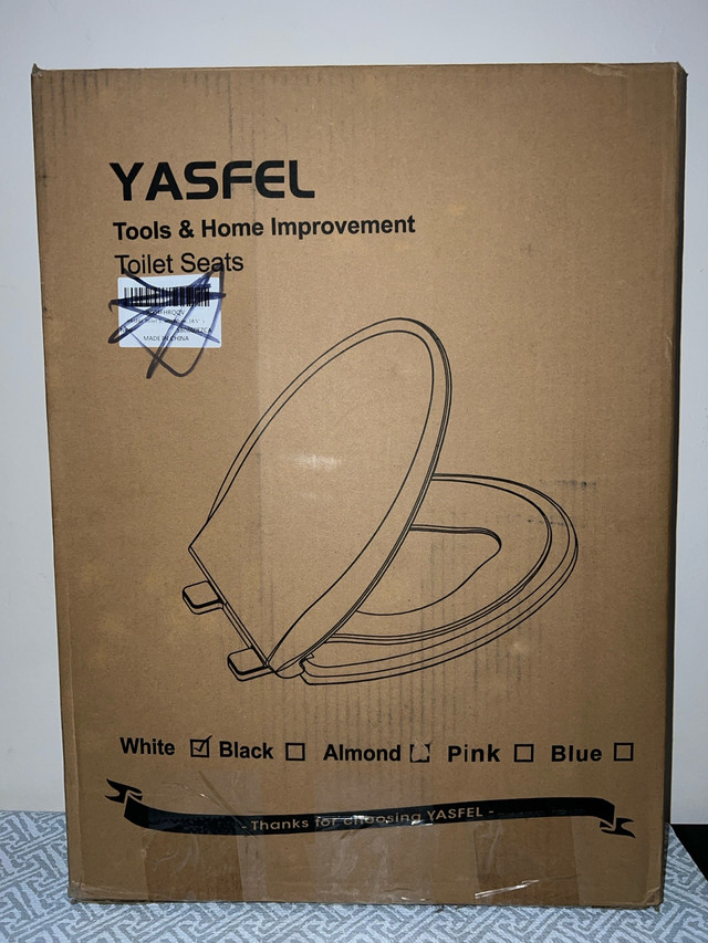 YASFEL Toilet Seat with Potty Training Seat for Toddler Built In
