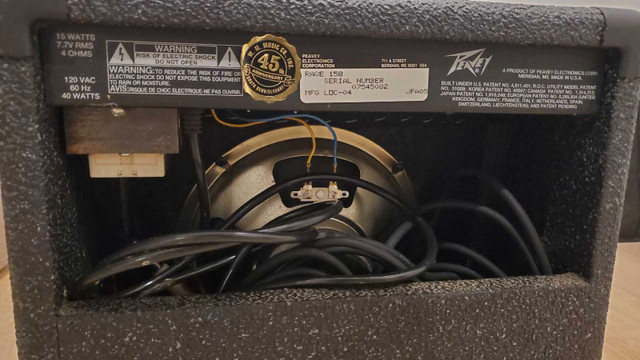Peavey Rage 158 Amp - photo 2