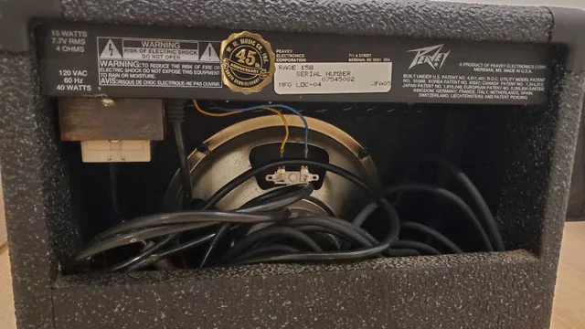 Peavey Rage 158 Amp image indicator(2)