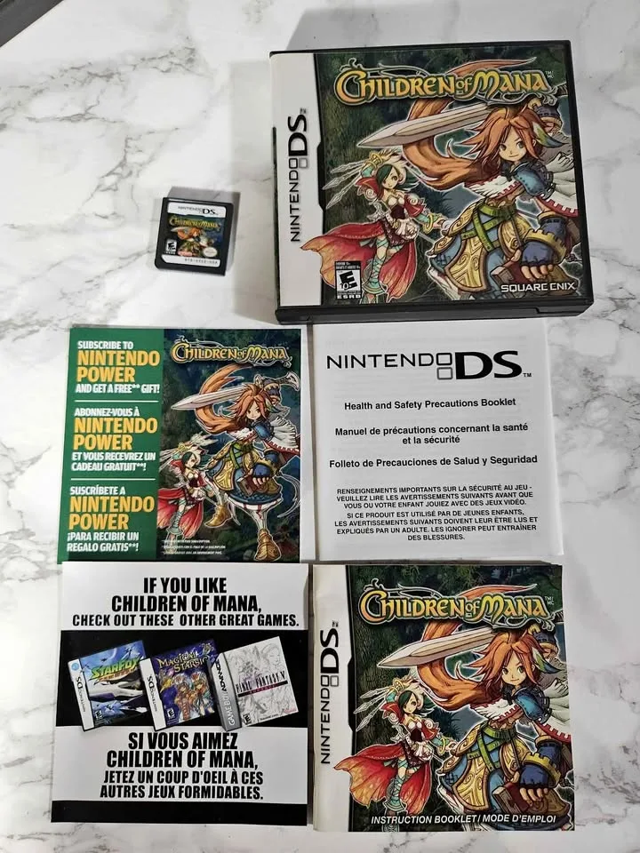Children of Mana (Nintendo DS) – Complete in Box, Great Cond thumbnail