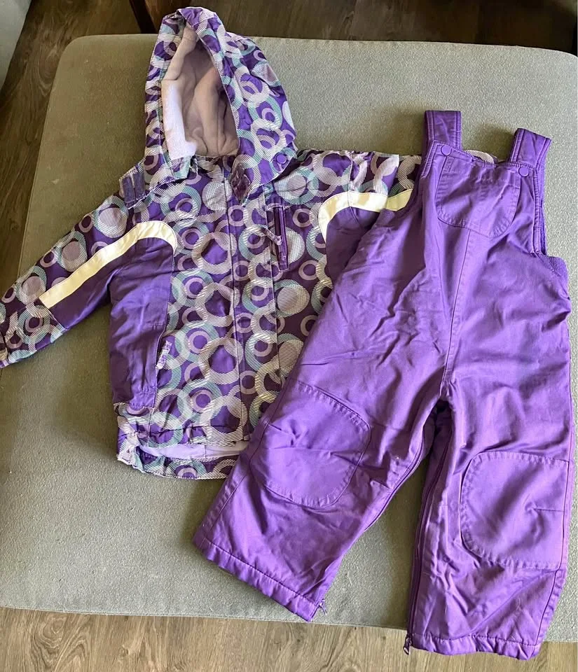 George 2T Toddler Girls Snowsuit thumbnail