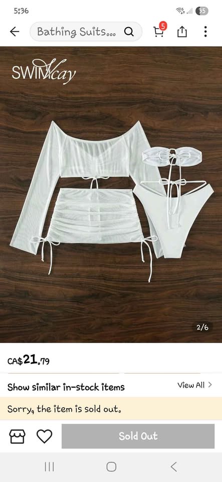 White Bikini Set - photo 2