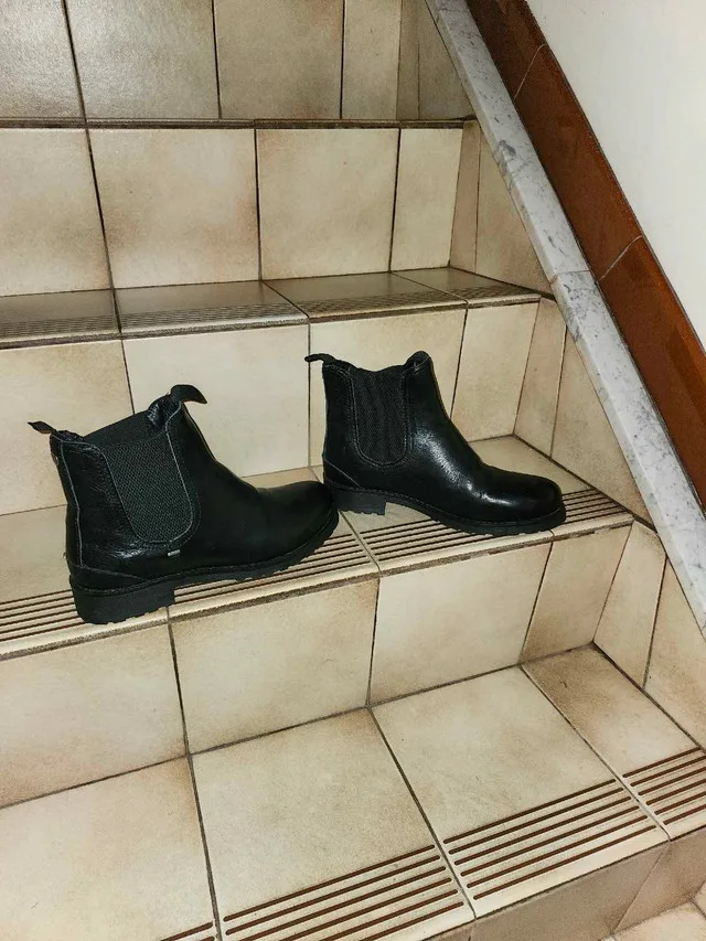 NEW Ladies Pajar leather pull up bootie image indicator(3)