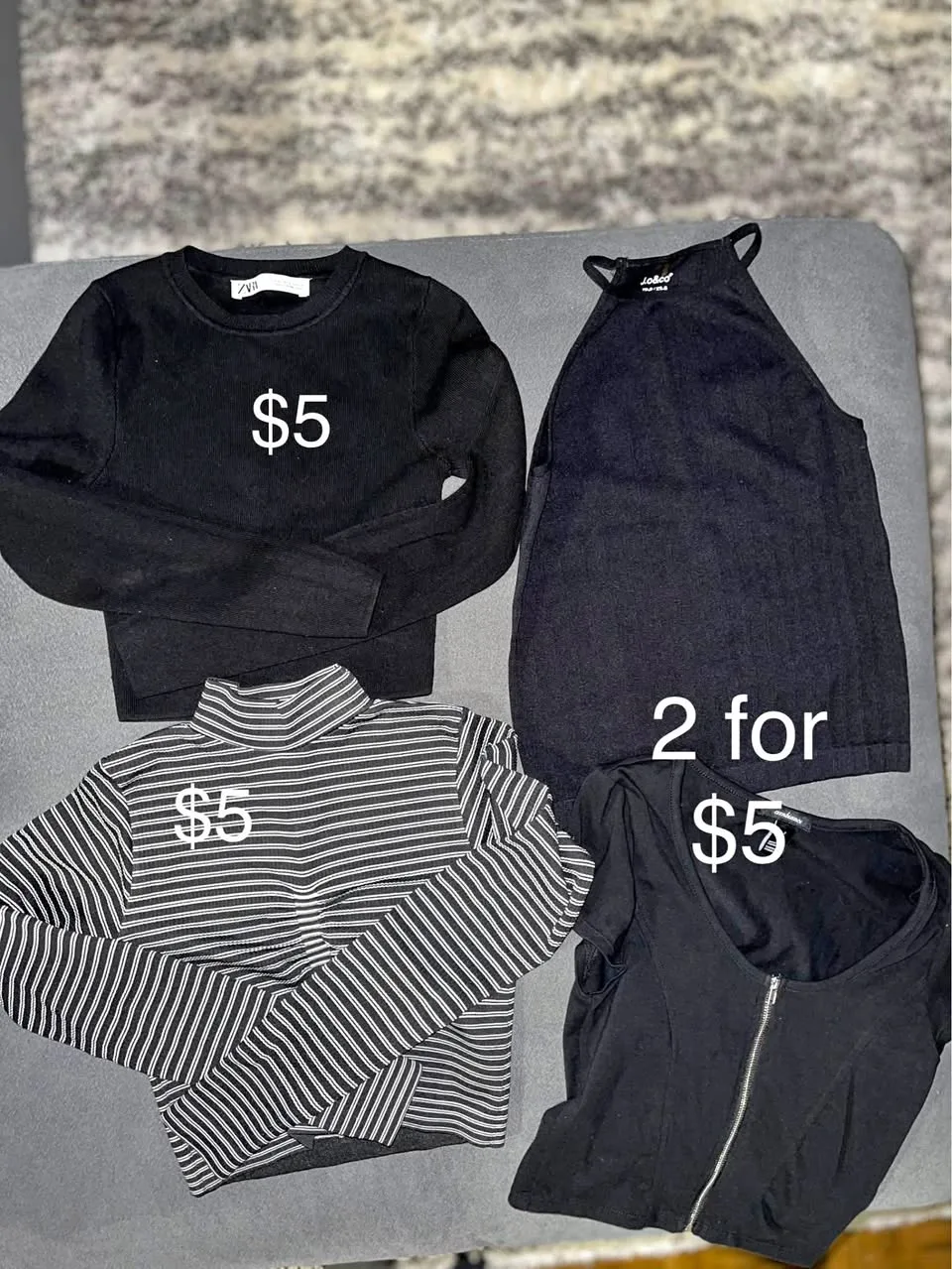 Crop top long sleeve thumbnail