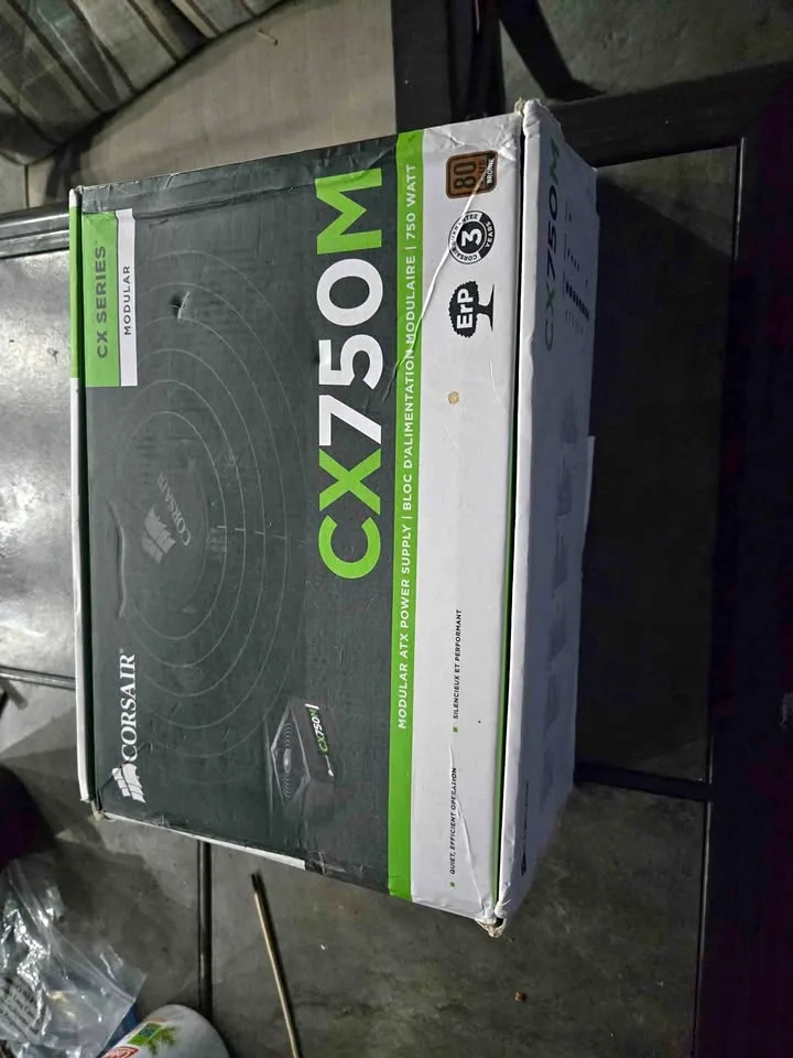 Corsair CX750M Power supply thumbnail