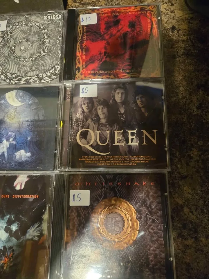 Metal / rock cds image indicator(4)